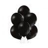 Lateksowe czarne Balony B105 - klasyczne,12" - 30 cm. 50 szt.