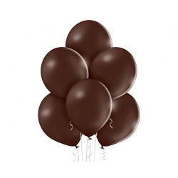Lateksowe brązowe Balony B105 - klasyczne,12" - 30 cm. 50 szt.