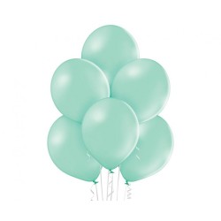 Lateksowe zielone Balony B105 - klasyczne, 12" - 30 cm. 50 szt.