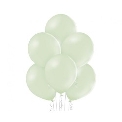 Lateksowe zielone Balony B105 - klasyczne, 12" - 30 cm. 50 szt.