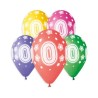 Lateksowe kolorowe Balony Premium Hel z nadr. 0, 13 cali/ 5 szt.