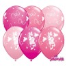 Lateksowe Balony niebieskie z nadru. Minnie  11" - 28 cm / 25 szt.