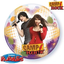 Foliowe Balony kolorowe z nadru. "Camp Rock". 22" - 56 cm / 1 szt.