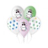 Lateksowe Balony Premium Hel Wesoły Jednorożec, 13 cali/ 5 szt.