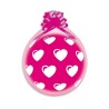 Lateksowe różowe Balony 18" Stuff, serduszka / 25 szt. 45,7 cm