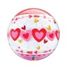 Foliowe Balony kolorowe z nadru. Serca. 22" - 56 cm / 1 szt.