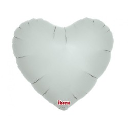 Balon foliowy niebieski w kształcie "serca", 14"- 35 cm / 5 szt