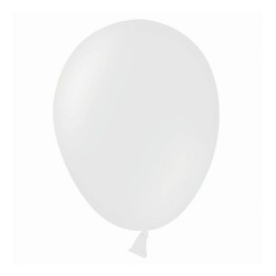 Lateksowe Balony białe Bomby Wodne. 3"- max. 15 cm.  / 100 szt.