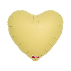 Balon foliowy pomarańczowy w kształcie "serca", 14"- 35 cm / 5 szt