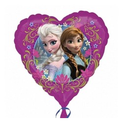 Foliowe Balony kolorowe z nadr. Frozen. 18" - 46 cm / 1 szt.
