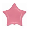 Balon foliowy czerwony w kształcie gwiazdy, 18"- 47 cm /1szt