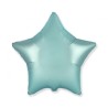 Balon foliowy niebieski w kształcie gwiazdy, 18"- 47 cm /1szt