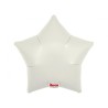 Foliowy balon w kształcie gwiazdy Balon Ibrex Hel, 15", Cloud Gray, 5 szt.
