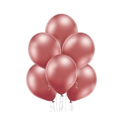 Balony B105 Glossy Rose Gold 50 szt. - klasyczne,12" - 30 cm. 50 szt.