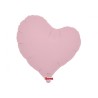 Balon foliowy różowy w kształcie "serca", 14"- 35 cm / 5 szt.