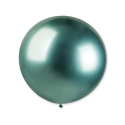 Lateksowe zielone balony kuliste, 31” - 80 cm. 1 szt.
