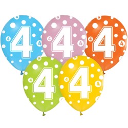 Lateksowe kolorowe balony...