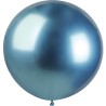Lateksowe niebieskie balony kuliste, 31” - 80 cm. 1 szt.