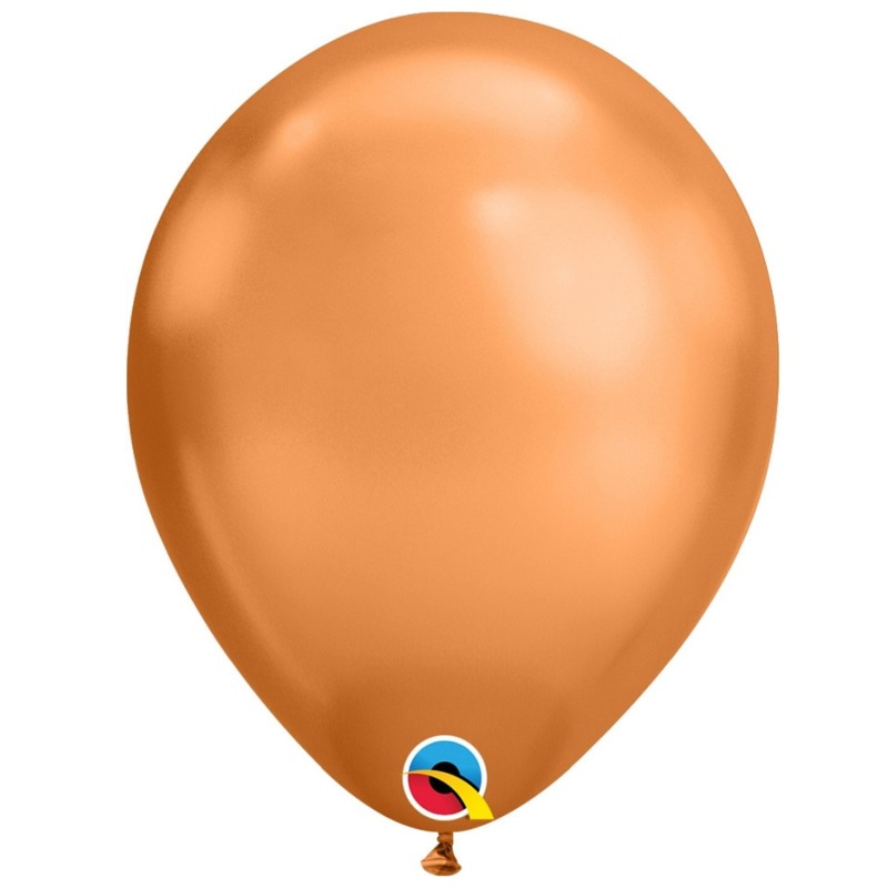 Lateksowe pomarańczowy balony klasyczne, 11" - 28 cm. 100 szt.