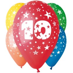 Lateksowe kolorowe balony...