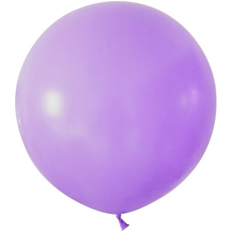 Lateksowe okrągłe Balony Beauty&Charm, fioletowe, lawendowe 24"/ 2 szt.