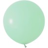 Lateksowe okrągłe Balony Beauty&Charm, zielone 24"/ 2 szt.