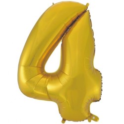 Balon foliowy złoty matowy...