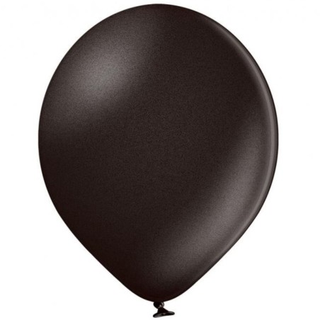Lateksowe czarne Balony B85 - klasyczne, 10" - 25 cm. 100 szt.