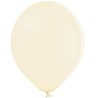 Lateksowe kremowe Balony B85 - klasyczne, 10" - 25 cm. 50 szt.