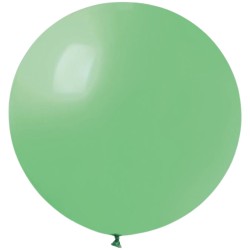 Lateksowe zielone balony...