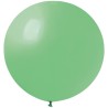 Lateksowe zielone balony kuliste, 31” - 80 cm. 1 szt.