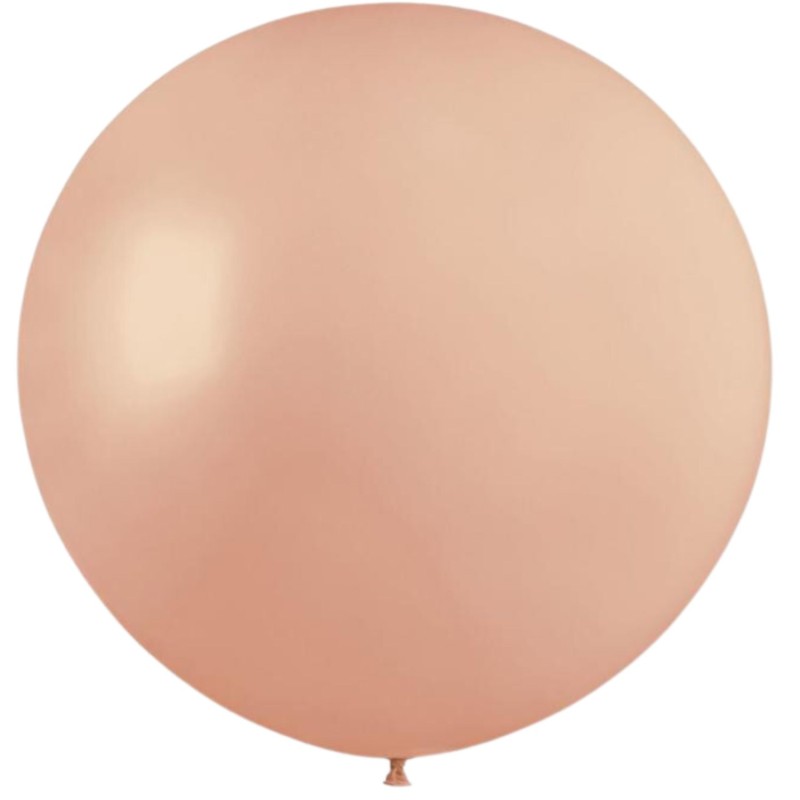 Lateksowe różowe balony kuliste, 31” - 80 cm. 1 szt.