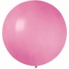 Lateksowe różowe balony kuliste, 31” - 80 cm. 1 szt.