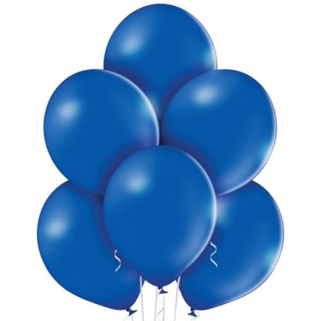Lateksowe niebieskie Balony B105 - klasyczne,12" - 30 cm. 50 szt.