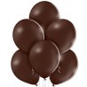 Lateksowe brązowe Balony B105 - klasyczne,12" - 30 cm. 50 szt.