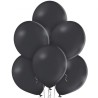 Lateksowe czarne Balony B105 - klasyczne,12" - 30 cm. 50 szt.