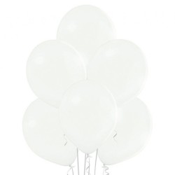 Lateksowe białe Balony B105...