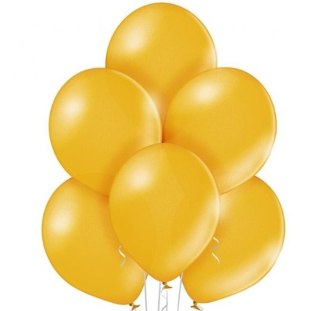 Lateksowe złote Balony B105 - klasyczne,12" - 30 cm. 50 szt.