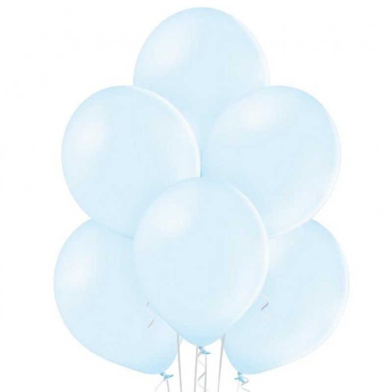 Lateksowe niebieskie Balony B105 - klasyczne,12" - 30 cm. 50 szt.