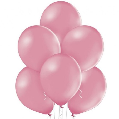 Lateksowe różowe Balony B105 - klasyczne,12" - 30 cm. 50 szt.