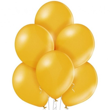 Lateksowe złote Balony B105 - klasyczne,12" - 30 cm. 100 szt.