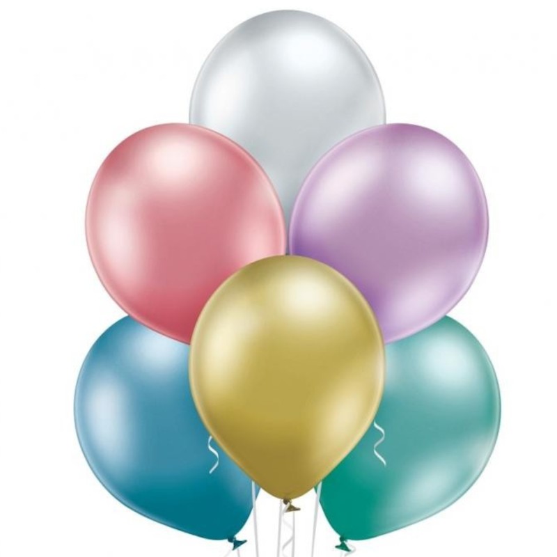 Lateksowe różnokolorowe Balony B105  - klasyczne,12" - 30 cm. 100 szt.