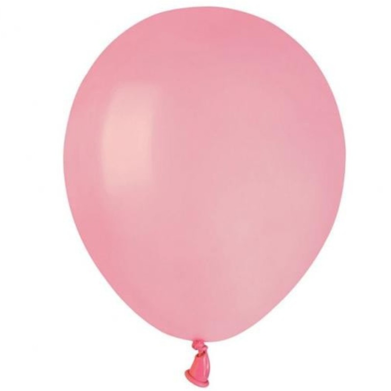 Lateksowe różowe Balony A50 - klasyczne, 5" - 13 cm. 100 szt.