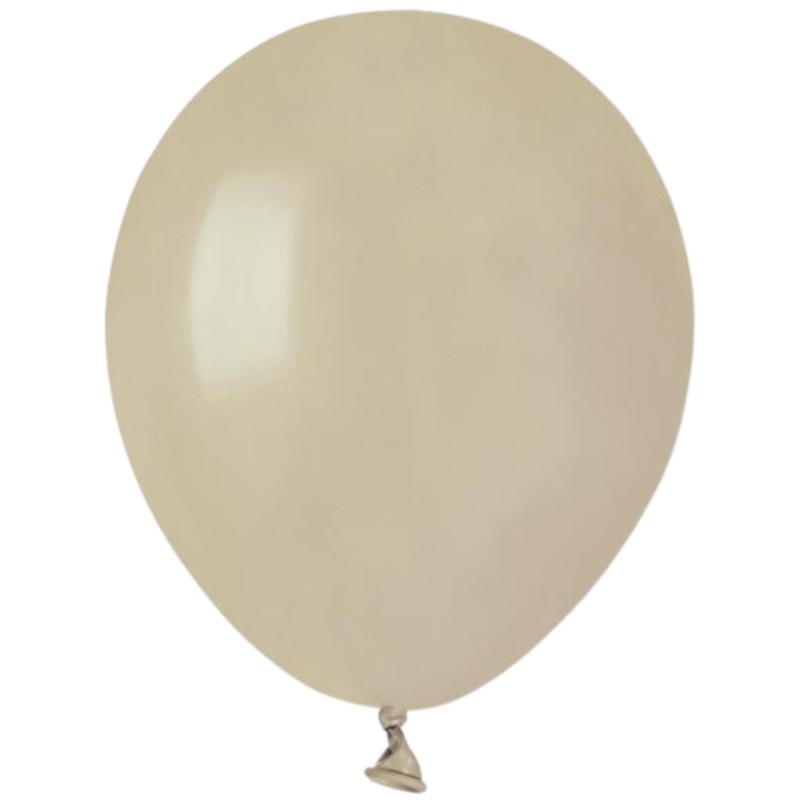 Lateksowe beżowe Balony A50 - klasyczne, 5" - 13 cm. 100 szt.