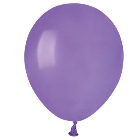 Lateksowe fioletowe Balony A50 - klasyczne, 5" - 13 cm. 100 szt.