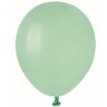 Lateksowe zielone Balony A50 - klasyczne, 5" - 13 cm. 100 szt.