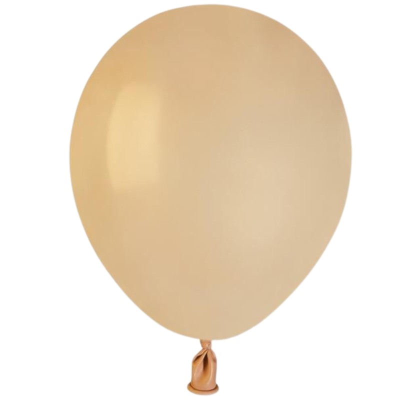 Lateksowe cieliste Balony A50 - klasyczne, 5" - 13 cm. 100 szt.