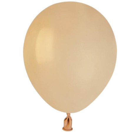 Lateksowe cieliste Balony A50 - klasyczne, 5" - 13 cm. 100 szt.