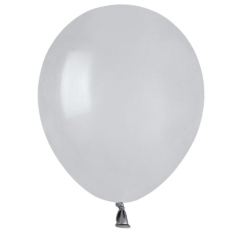 Lateksowe szare Balony A50 - klasyczne, 5" - 13 cm. 100 szt.