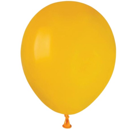 Lateksowe żółte Balony A50 - klasyczne, 5" - 13 cm. 100 szt.